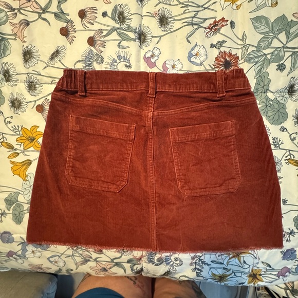 NOBO High Rise Rust Skirt large size 11-13 - Picture 3 of 5